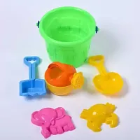 TOYS Building Beach Toys Set for Kids, Beach Sand Castle Toys - Activity Playset  Gardening Tool with Bucket| Kids Baby Toys| Sand Castle Beach Toys for Kids 3-10 Years-thumb4