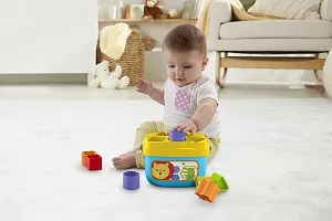 Baby Plastic First Block Shapes and Sorter, 16 Blocks, ABCD Blocks with Other Shapes, Toys for 6 Months to 2 Years Old for Boys and Girls-thumb3