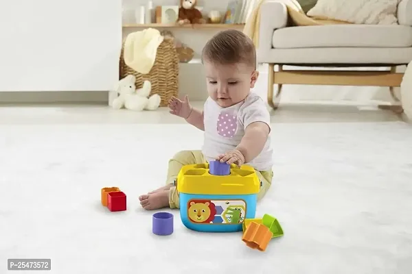 Baby Plastic First Block Shapes and Sorter, 16 Blocks, ABCD Blocks with Other Shapes, Toys for 6 Months to 2 Years Old for Boys and Girls-thumb4