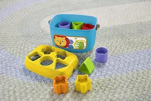 Baby and Toddler Plastic First Block Shape, Sorter, Colors, ABCD Shape, Toys for 1 Year Old-thumb3