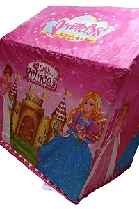 jumbo size extremely light weight , water  fire proof princess theme theme tent house for kid 10 year old girls- Multi color-thumb4