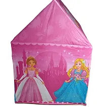 jumbo size extremely light weight , water  fire proof princess theme theme tent house for kid 10 year old girls- Multi color-thumb1