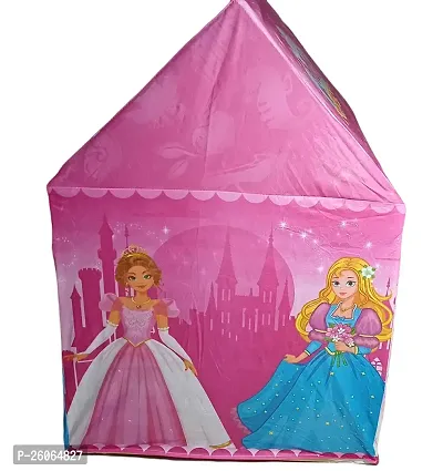 jumbo size extremely light weight , water  fire proof princess theme theme tent house for kid 10 year old girls- Multi color-thumb2