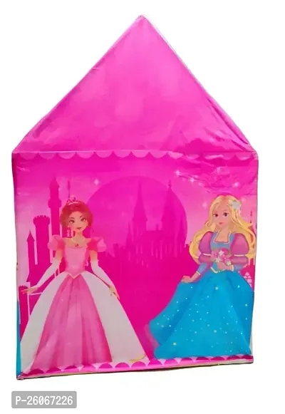 Jumbo Size Extremely Light Weight , Water Proof Kids Princess theme play theme tent house for Kids up to 10 Year Old Girls and Boys Multi color-thumb2