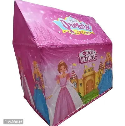 Princess Castle Kids Play House | Jumbo Kids Play Tent with 10 Balls for 3 to 10 Years Children | Indoor and Outdoor Games-thumb0