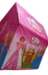 Princess Castle Kids Play House | Jumbo Kids Play Tent with 10 Balls for 3 to 10 Years Children | Indoor and Outdoor Games-thumb1