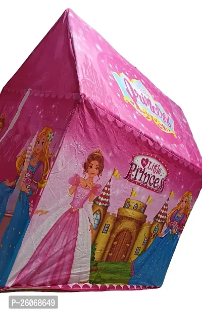 Princess Castle Kids Play House | Jumbo Kids Play Tent with 10 Balls for 3 to 10 Years Children | Indoor and Outdoor Games-thumb2