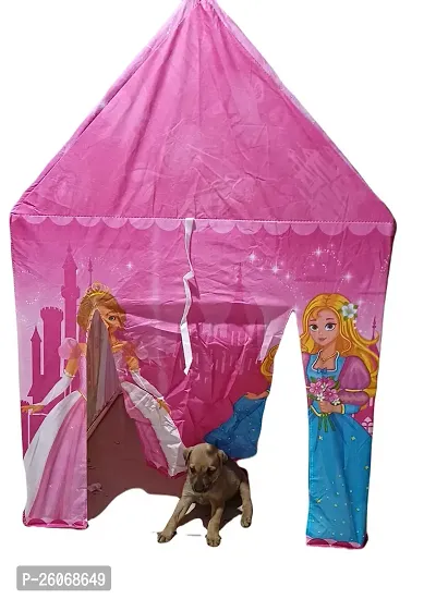 Princess Castle Kids Play House | Jumbo Kids Play Tent with 10 Balls for 3 to 10 Years Children | Indoor and Outdoor Games-thumb4