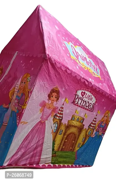 Jumbo Size Extremely Light Weight,Water Proof Kids Princess Play Tent House for 10 Year Old Kids GirlsBoys -Multi Color, Tent House Theme-thumb0