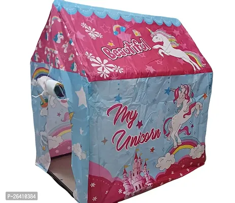 Unicorn Kids Play theme tent house for Girls and Boys Toy Home (Multicolor) Visit the Webby Store-thumb0