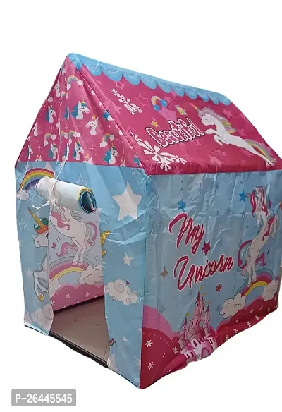 Colorfull and Extremely Light Weight Indoor and Outdoor Kids Play Tent House for 10 Year Old Girls and Boys Childrens, Multi, Tent House Theme-thumb0