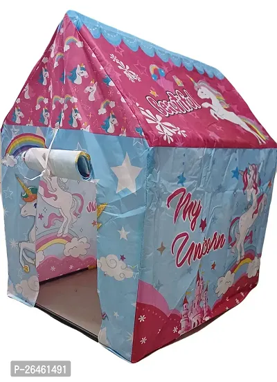 Colorfull and Extremely Light Weight Indoor and Outdoor Kids Play Tent House for Girls and Boys-thumb0