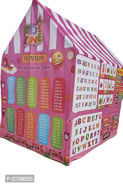 Colorful Kids Play Tent House  with English and Hindi  Alphabet, Numbers, Animal Names GirlsBoys-thumb0