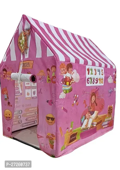 Colorfull and Extremely Light Weight Indoor and Outdoor with English | Alphabet, Numbers, Animal Names    Kids Play Tent House for 10 Year Old Girls and Boys-thumb5