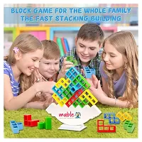 Swing Stack High Child Balance Building Block 2 Players+ Building Blocks for Kids (32 Pcs)-thumb2