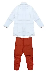 Dixita Boys Art Silk Kurta, Pyjama  Dupatta Set-thumb1