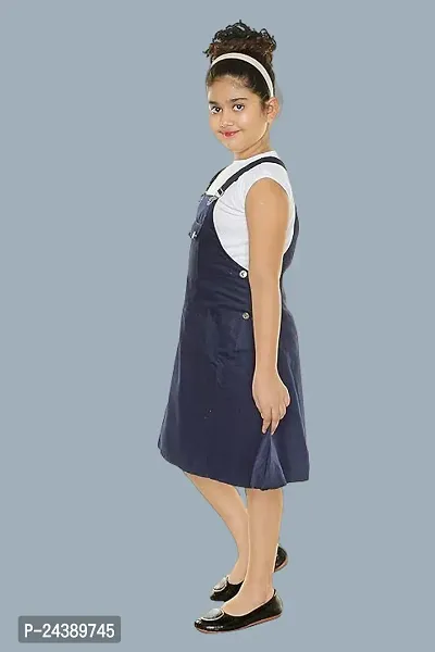 Navy CUTEE Dungarees-thumb2