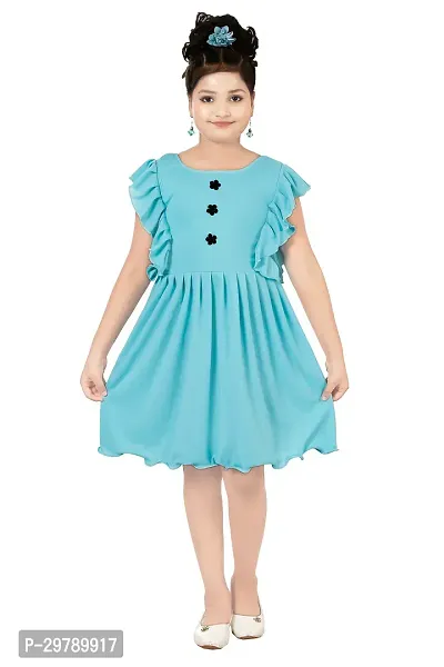 Girls Midi/Knee Length Party Dress for girls-thumb0