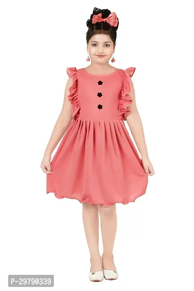 Girls Midi/Knee Length Party Dress for girls-thumb0