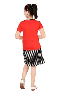 Stylish Cotton Printed Tshirt for Kid Girl-thumb2