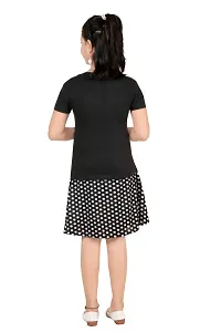 Stylish Girls Tshirt and Skirt Set-thumb2