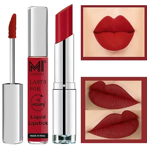 MI Fashion Made In India Lipstick Combo Offers 100% Veg Long Lasting