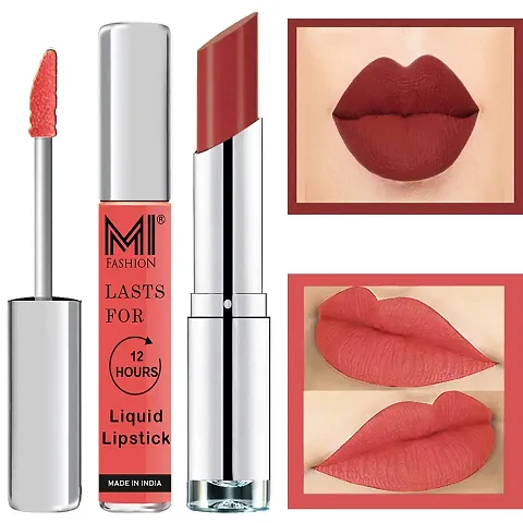 MI Fashion Made In India Lipstick Combo Offers 100% Veg Long Lasting