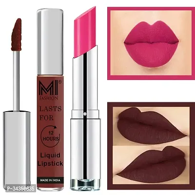 Long Lasting Lipstick For Women And Girl Pack Of 2-thumb0