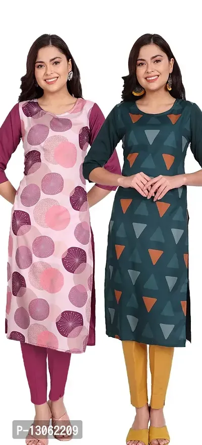 Women Staright cut Jaipur Kurti with great offers