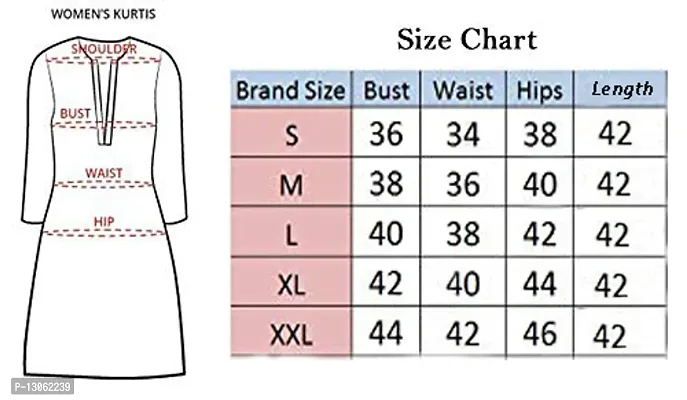 Women  Printed Full-Stitched Crepe Straight Kurti(Combo Pack Of 2)-thumb2