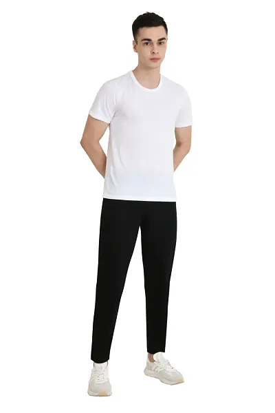 Classic Blend Solid Track Pants for Men