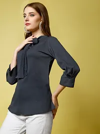 Stylish Women Polyester Casual Top-thumb2