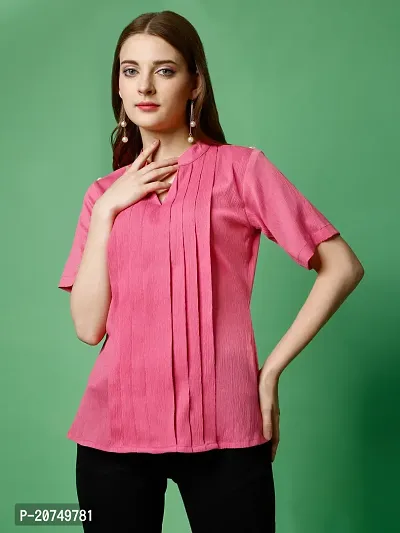 Stylish Women Polyester Casual Top