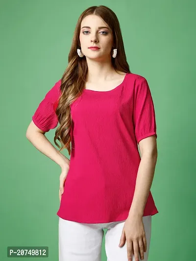 Stylish Women Polyester Casual Top