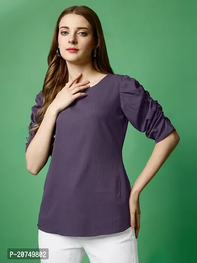 Stylish Women Polyester Casual Top