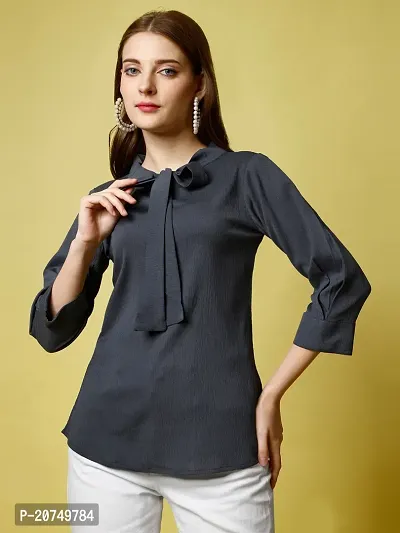 Stylish Women Polyester Casual Top-thumb0