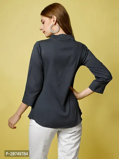 Stylish Women Polyester Casual Top-thumb4