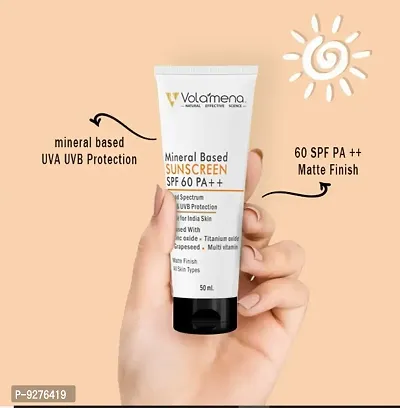 Volamena Men Mineral based sunscreen mist with SPF 60++ 50 ml
