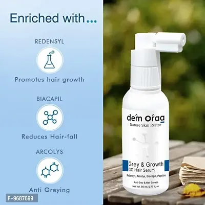 Skin Recipe GG Grey  Growth Hair Serum 50 ml-thumb0