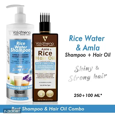 Volamena Rice  Amla Shampoo 250+100 ml-thumb0