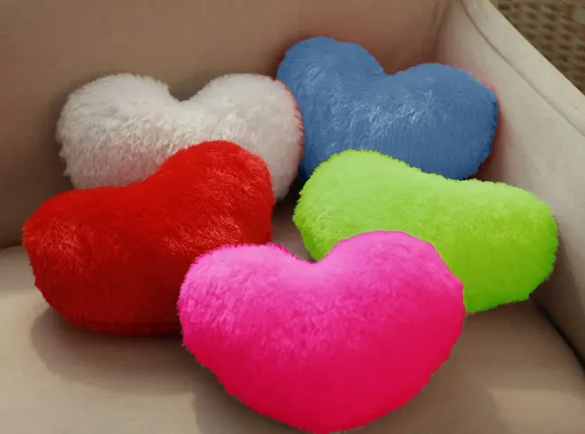 PICKKART Small Heart Shape Pillow Pack of 5