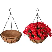 Hanging Basket For Outdoor Planting- 6INCH(Pack of 4)-thumb2