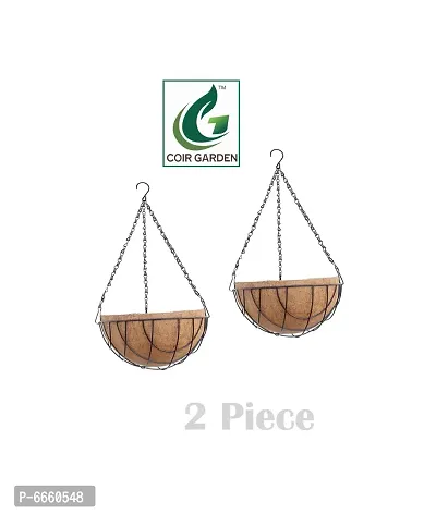 Hanging Basket For Outdoor Planting- 10INCH(Pack of 2)-thumb0