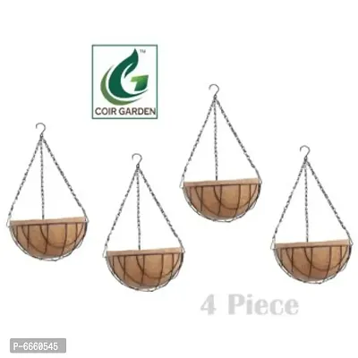 Hanging Basket For Outdoor Planting- 6INCH(Pack of 4)-thumb0