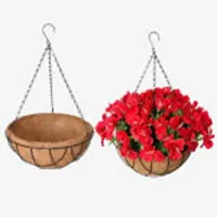 COIRGARDEN ndash; Coir Hanging Basket/Planter ndash; 6 Inch (Pack of 3)-thumb2