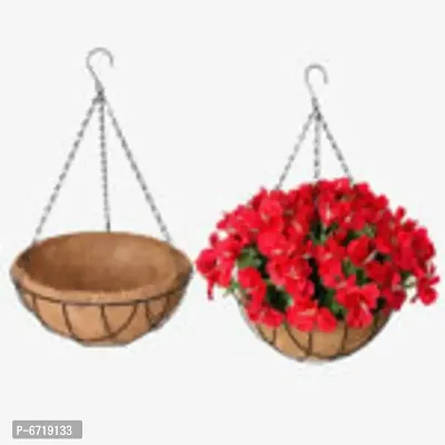 COIRGARDEN ndash; Coir Hanging Basket/Planter ndash; 6 Inch (Pack of 3)-thumb3