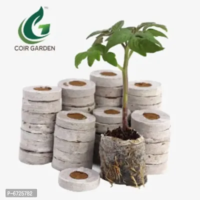 COIRGARDEN &ndash; Coco Coins Seed Germination -Combo(Pack of 100)-thumb0