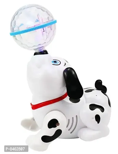 Voolex-Dancing Dog With Music Flashing Lights - Multi Color-thumb0