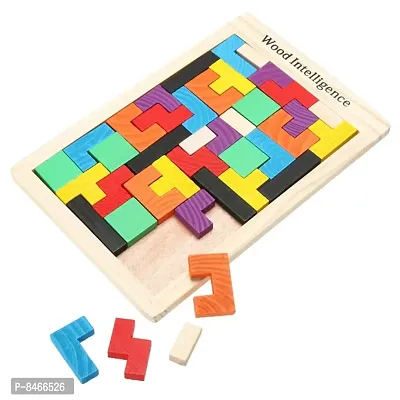 VOOLEX-Wooden Board Puzzles, Brain Teasers, Tangram Puzzles  Educati