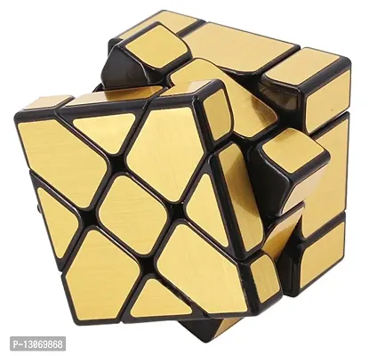 Mirror Golden 3x3 Magic Speed cube Puzzle for Kids Stress Buster Cube-thumb2
